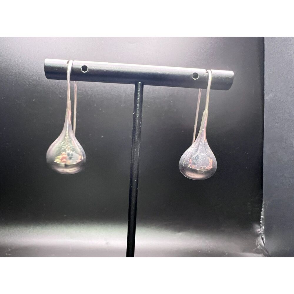 Sterling Silver Raindrop Earrings